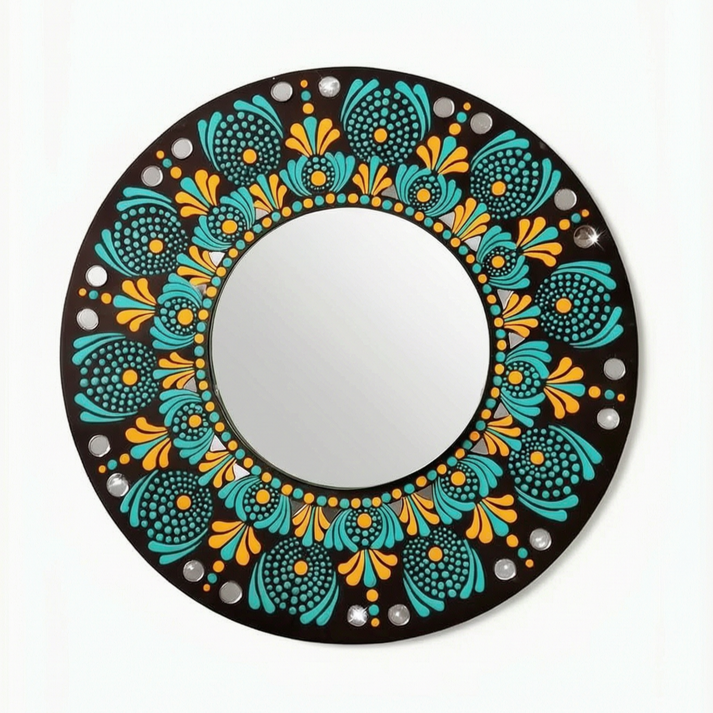 Turquoise Serenity  -The Jewel of Dot Mandala Arts