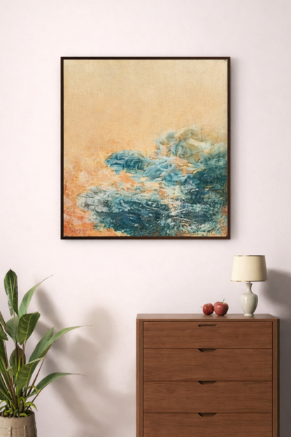 Middle Wave -Acrylic Canvas Paintings