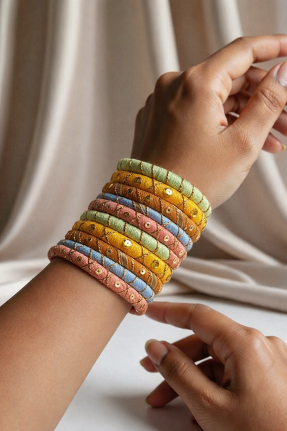 Varnika- Cotton Thread Bangles
