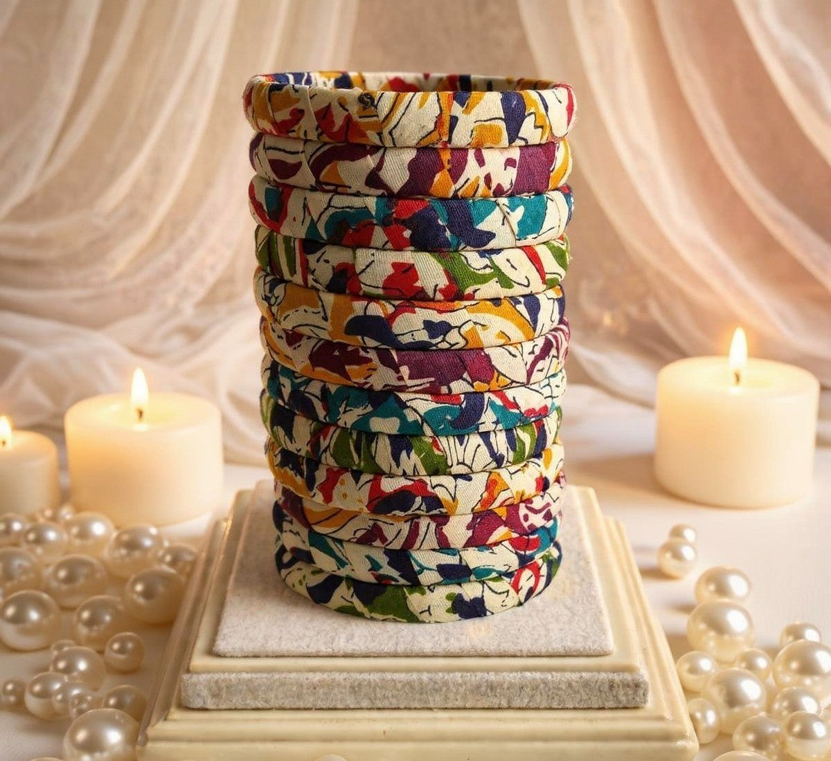 Abhira - Cotton Fabric Bangles