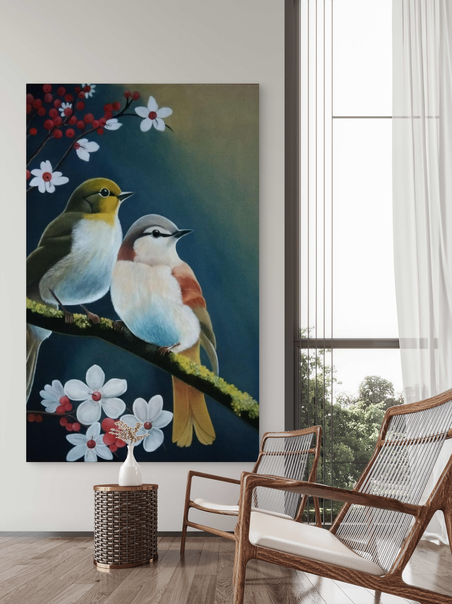 Whispers of Spring -Oil Canvas Paintings