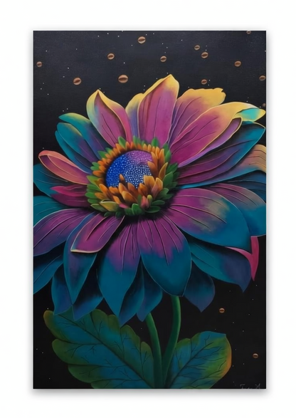 Heavenly Petals  -Acrylic Canvas Paintings