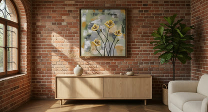 Golden Meadow -Acryllic Canvas Paintings