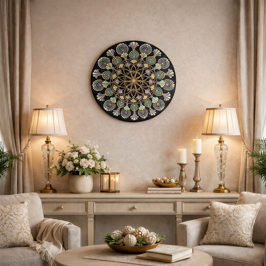 Celestial Harmony   -The Jewel of Dot Mandala Arts