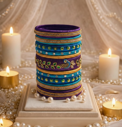 Shyama- Silk Thread Bangles