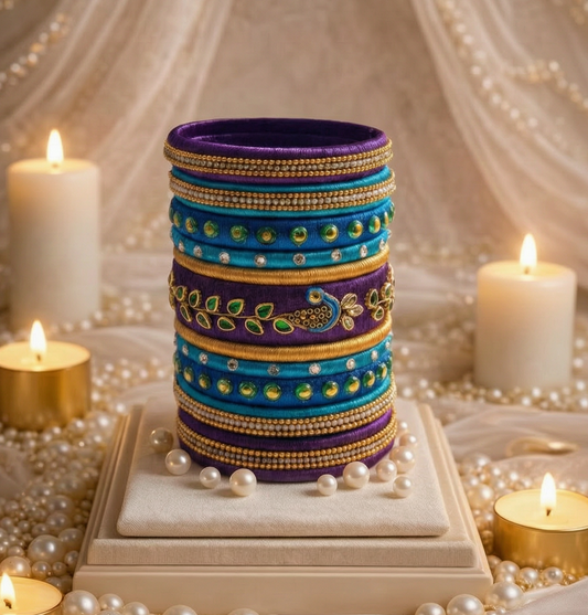 Shyama- Silk Thread Bangles