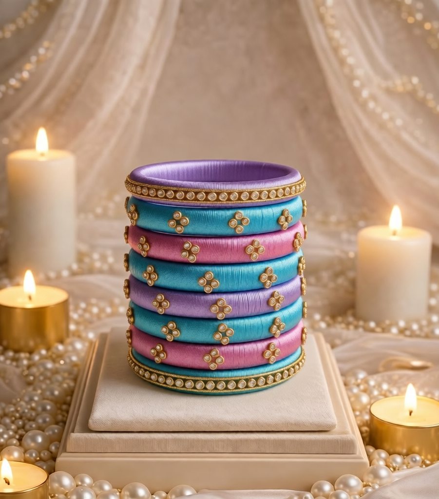 Aarohi - Silk thread bangles