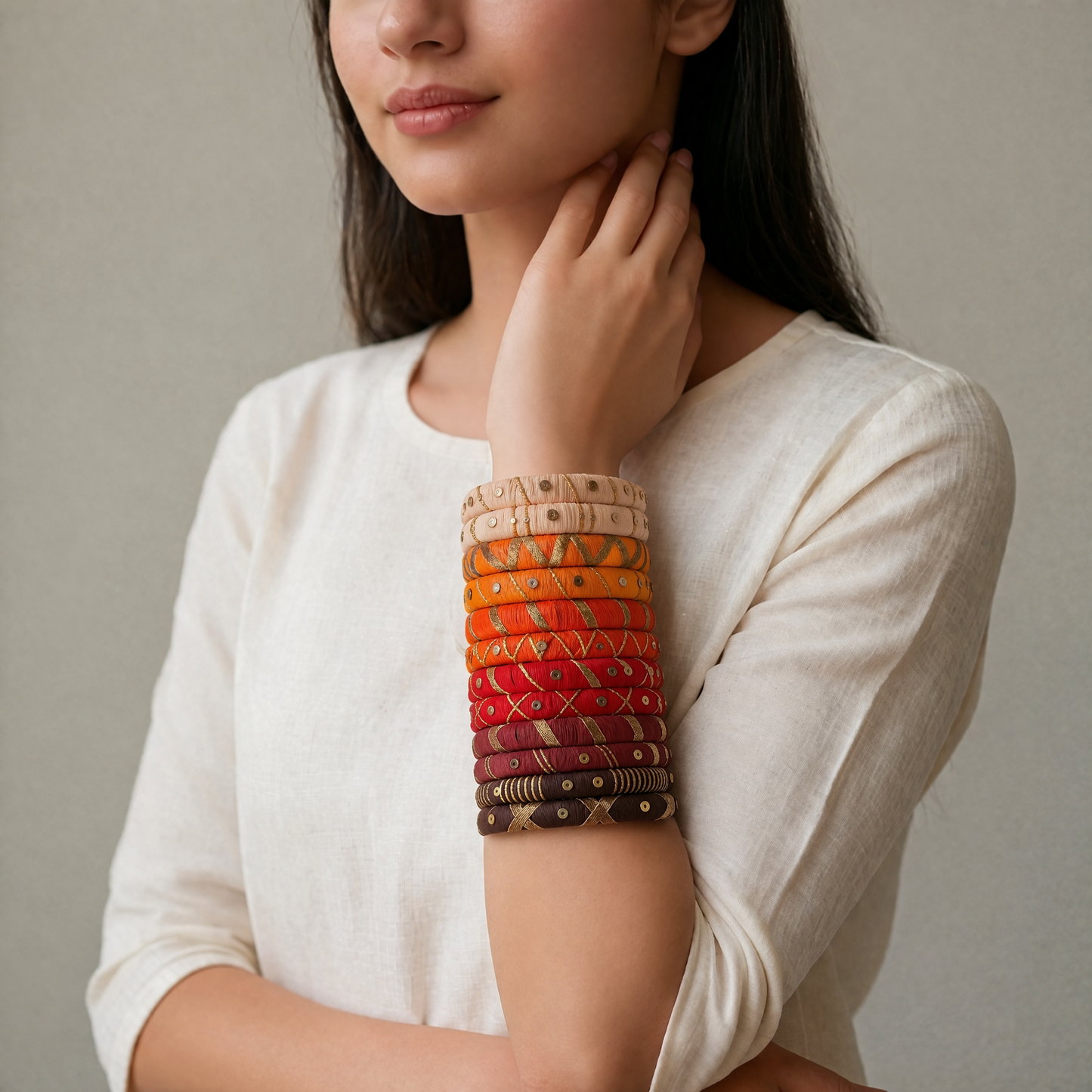 Arunima - Cotton Thread Bangles