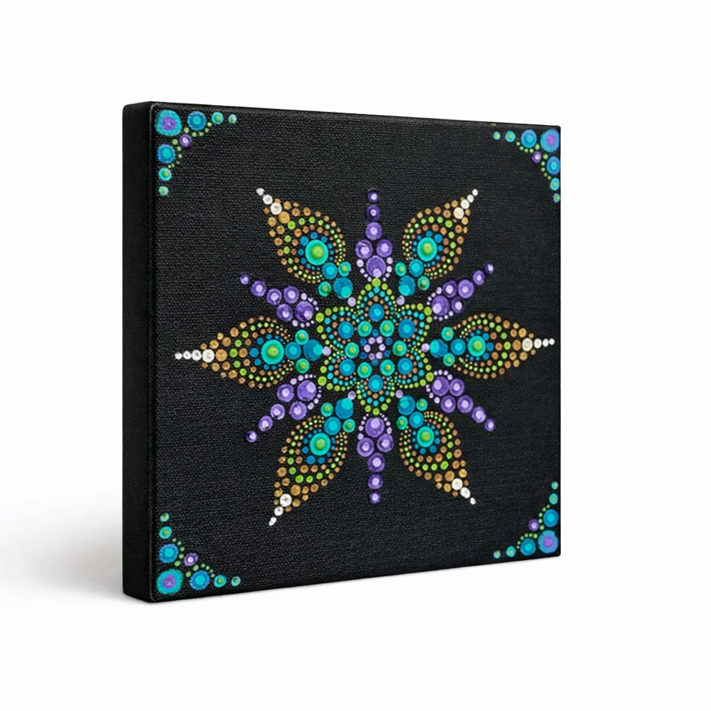 Galaxy Glow  -The Jewel of Dot Mandala Arts