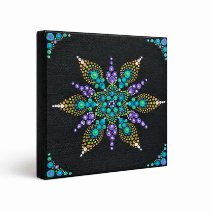 Galaxy Glow  -The Jewel of Dot Mandala Arts