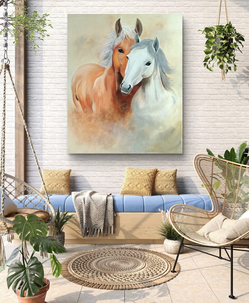 Soulmates of the Wild -Acrylic Canvas Paintings