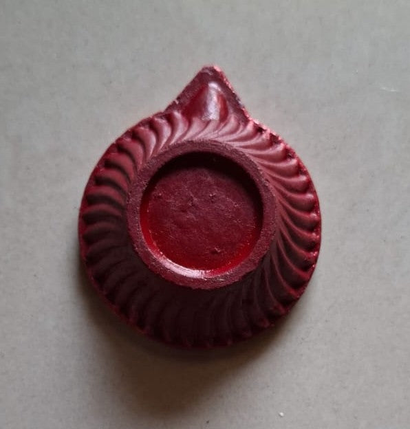 Jewel of Festival  :Hand-Painted Terracotta Diyas
